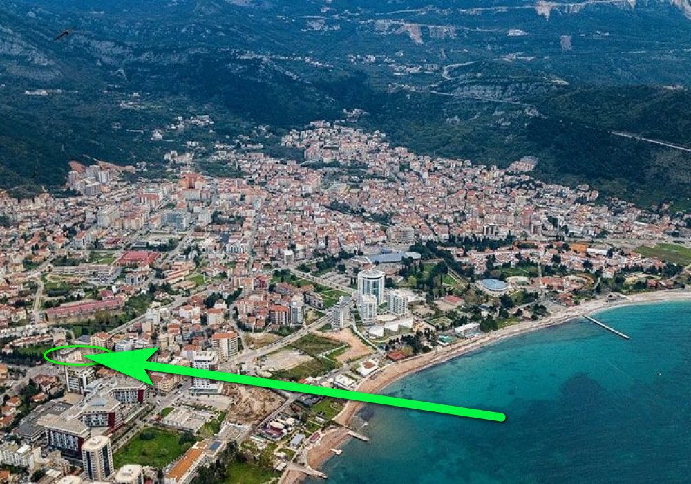 3 bedrooms Apartment in Budva, Montenegro No. 1804