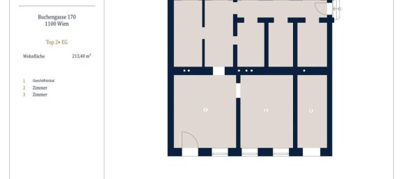 3 rooms Apartment in Favoriten, Austria No. 20759 9