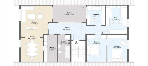 Квартира с 3 спальнями в Верхний Таунус, Германия № 265229 7