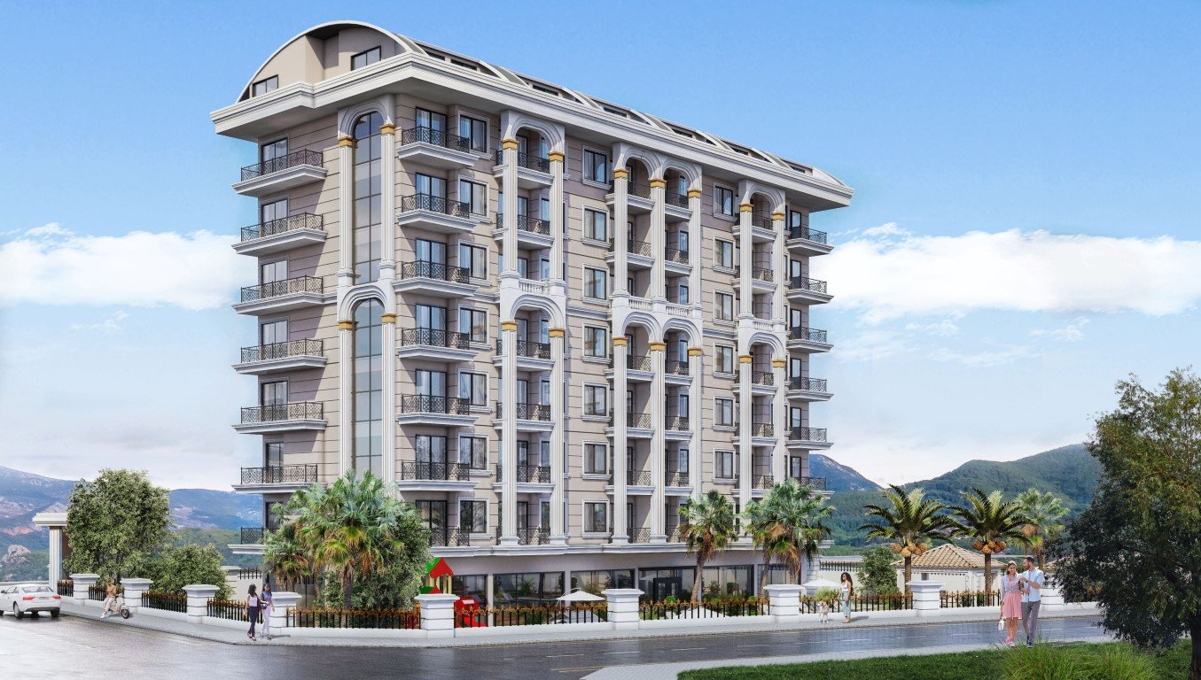 Wohnung 1+1 in Alanya, Turkey, Nr. 30990