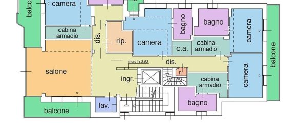 8-salle Penthouse à Voghera, Italy No. 21164 9