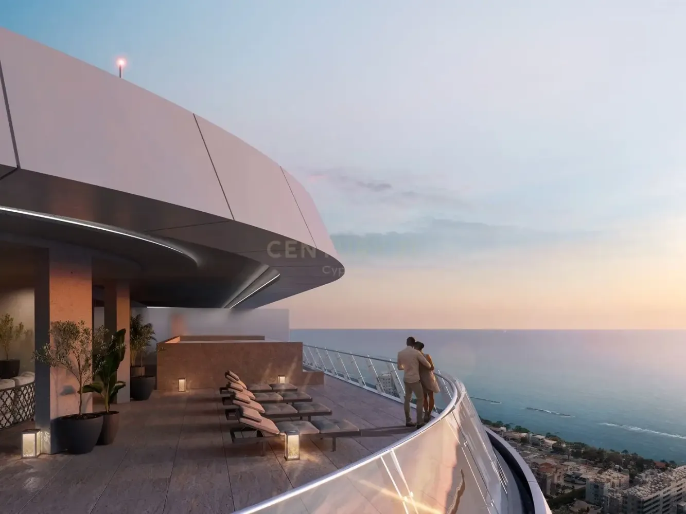 6 غرف نوم بانتهاوس في Germasogeia, Cyprus رقم 3577