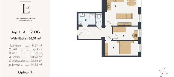 3غرفة بانتهاوس في Alsergrund, Austria رقم 136724 12