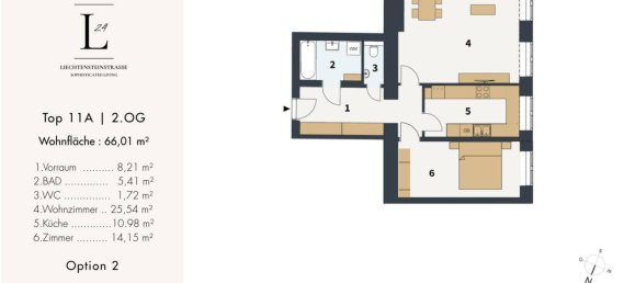 3غرفة بانتهاوس في Alsergrund, Austria رقم 136724 13