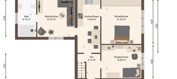 2 Schlafzimmer Haus in Jerichower Land, Germany, Nr. 281183 6