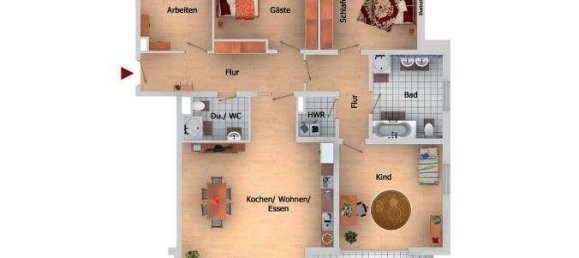 4 Schlafzimmer Wohnung in Darmstadt, Germany, Nr. 322394 14