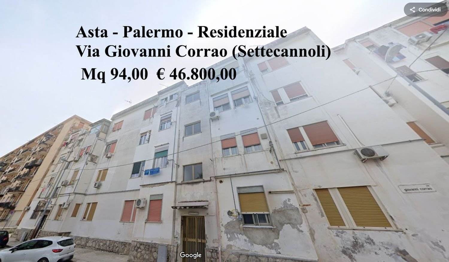 5 bedrooms Apartment in Palermo, Italy No. 378377