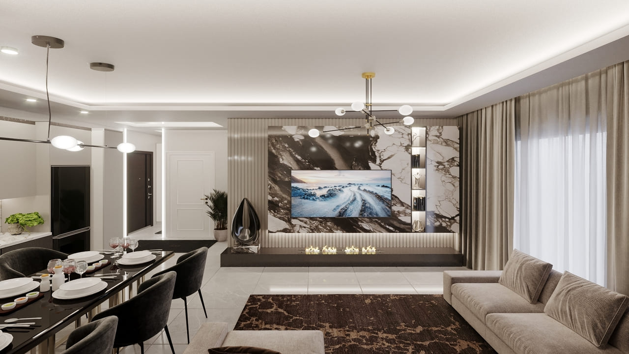 Apartment 1+1 in Alanya, Turkey No. 36266