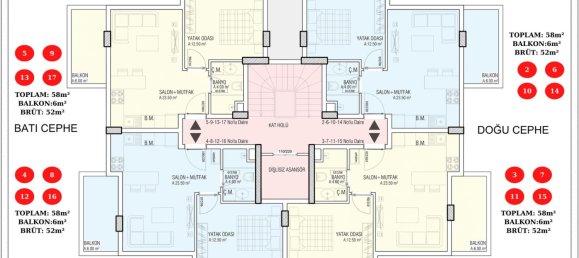 Apartamento de 1+1 en Avsallar, Turkey No. 31378 27