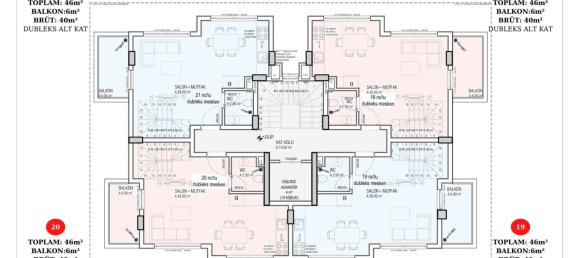 Apartamento de 1+1 en Avsallar, Turkey No. 31378 28
