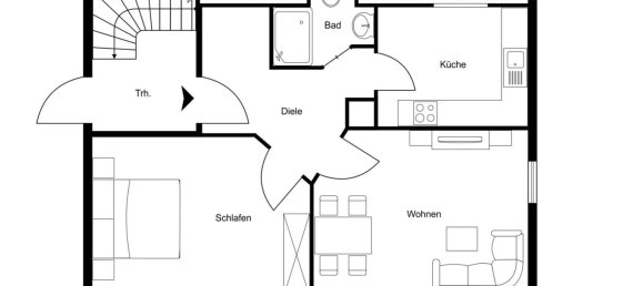 Apartamento de 2 divisões em Schwabach, Germany N.º 329013 5