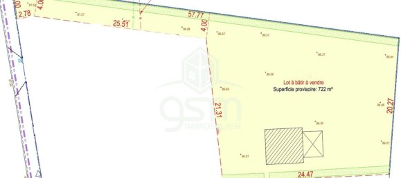  Land in Monts, France No. 81453 2