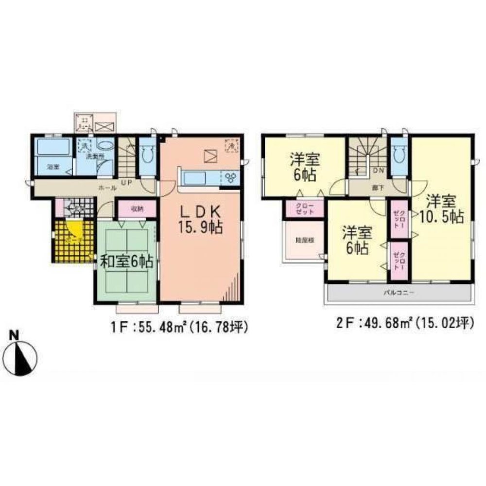 Дом с 4 спальнями в Мияги, Япония № 6555