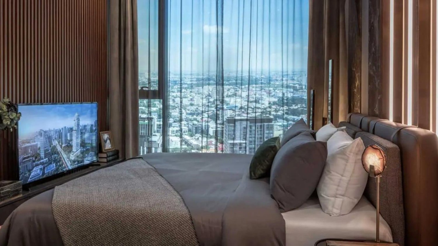Apartamento com 1 quarto em condomínio em Bangkok, Thailand N.º 28541