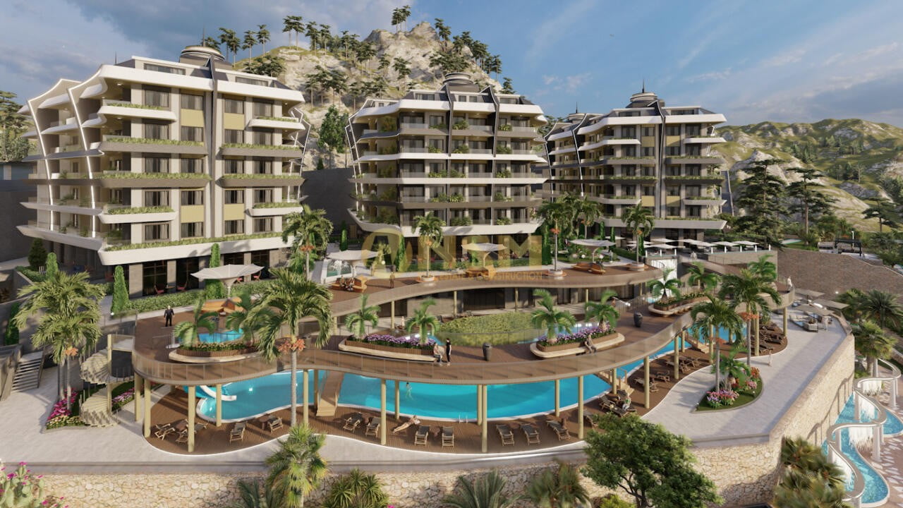 Appartement 1+1 à Alanya, Turkey No. 31087