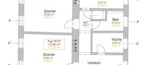 3-Zimmer Wohnung in Ottakring, Austria, Nr. 86537 9