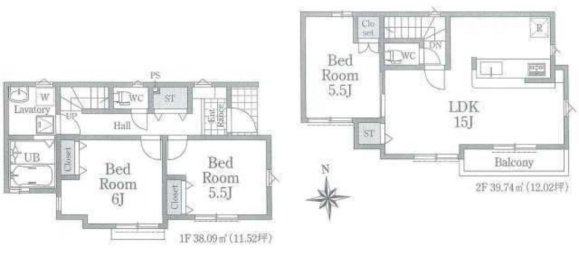 3 غرف نوم منزل في Tokyo, Japan رقم 4619 2