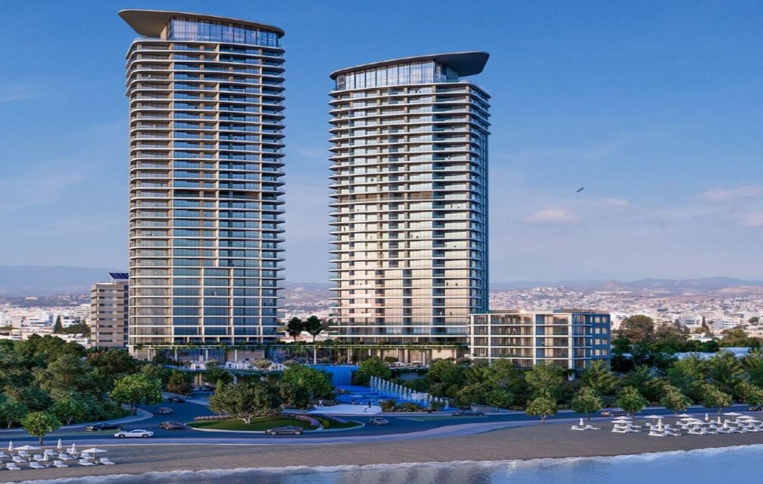 Apartamento de 3 dormitorios en Limassol, Cyprus No. 36251