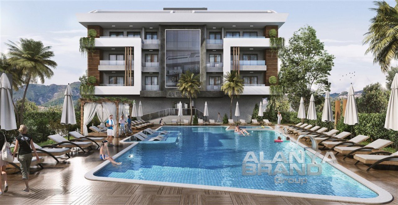 Apartment 1+1 in Alanya, Turkey No. 4513
