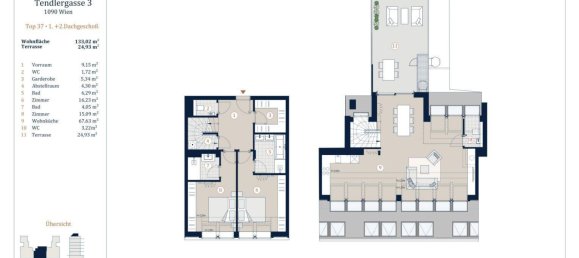 3 rooms Apartment in Margareten, Austria No. 183423 7