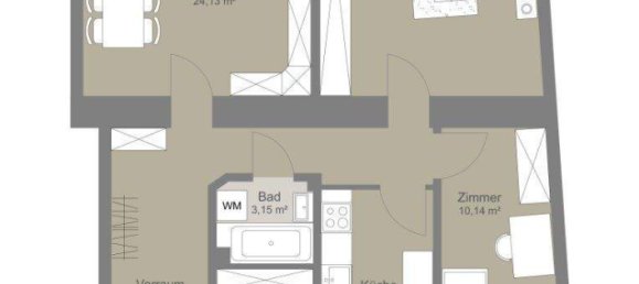 4 rooms Apartment in Dobling, Austria No. 137576 31