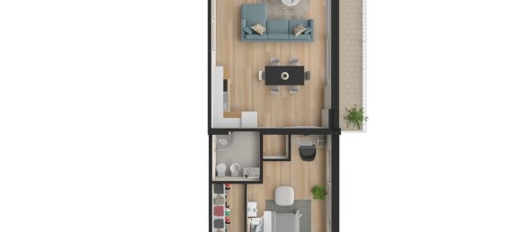 2 bedrooms Apartment in Rimini, Italy No. 319343 18