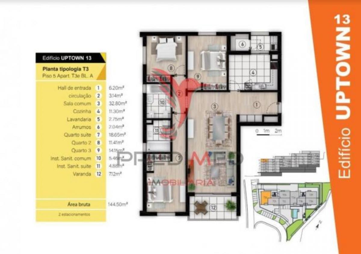 Apartamento T3 em Funchal, Portugal N.º 1284