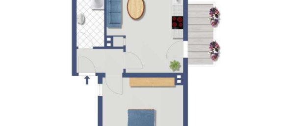 Apartamento de 2 habitaciónes en Dusseldorf, Germany No. 98798 10