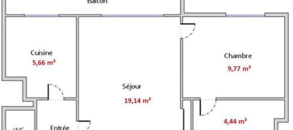 1 chambre Appartement à Châlons-en-Champagne, France No. 160633 9