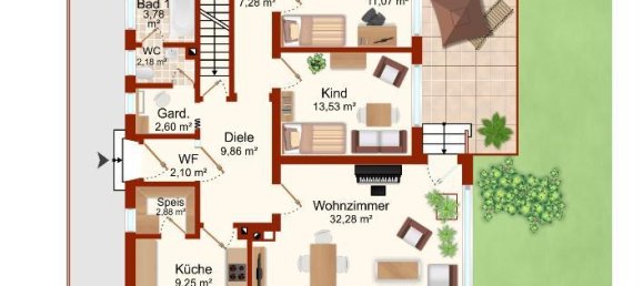 Bungalow de 4 dormitorios en Nurnberger Land, Germany No. 210519 39