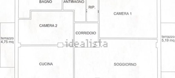 Квартира с 4 комнатами в Пезаро, Италия № 128455 11