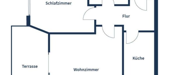 Квартира с 1 спальней в Дрезден, Германия № 110969 9