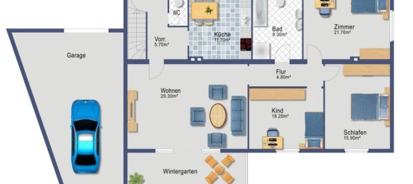 4غرفة منزل في Perchtoldsdorf, Austria رقم 173809 36