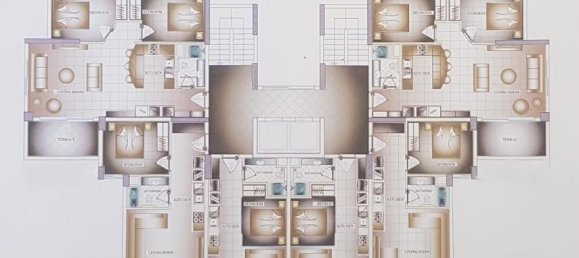 2-Zimmer Wohnung in Mersin, Turkey, Nr. 30127 25