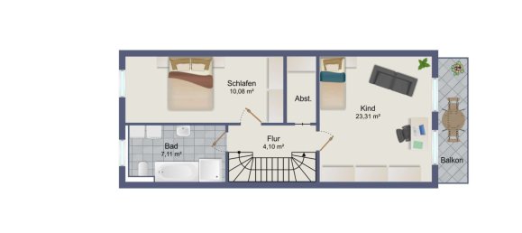 4 chambres Maison de ville à Landau in der Pfalz, Germany No. 227199 14