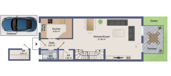4 chambres Maison de ville à Landau in der Pfalz, Germany No. 227199 13
