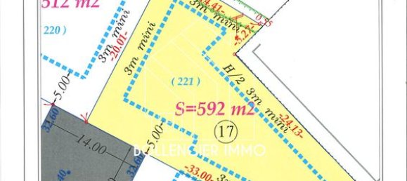 Terreno en Blaringhem, France 592 m² No. 92681 2