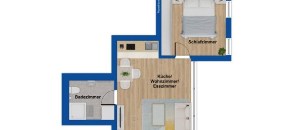2 rooms Apartment in Freudenstadt, Germany No. 364184 5
