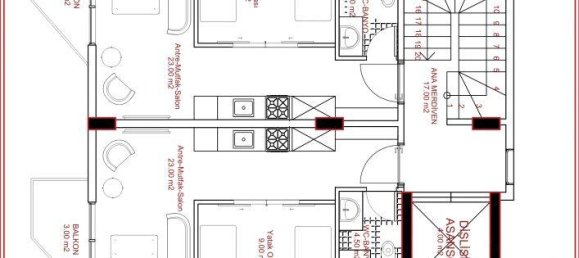 2-Zimmer Wohnung in Kestel, Turkey, Nr. 29941 13