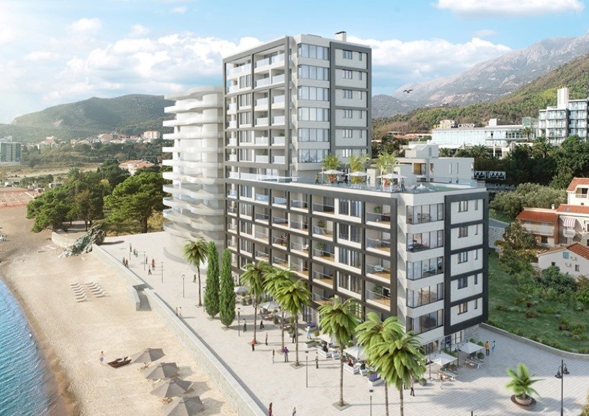 56m² Apartment in Budva, Montenegro No. 136