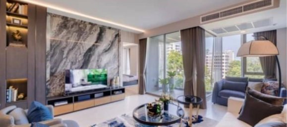 Кондоминиум  с 2 спальнями в Ваттхана, Таиланд № 57898 20