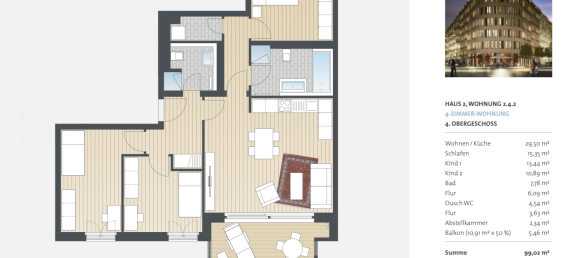 3 Schlafzimmer Wohnung in Mitte, Germany, Nr. 315308 23