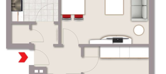 2-salle Appartement à Bielefeld, Germany No. 76437 10