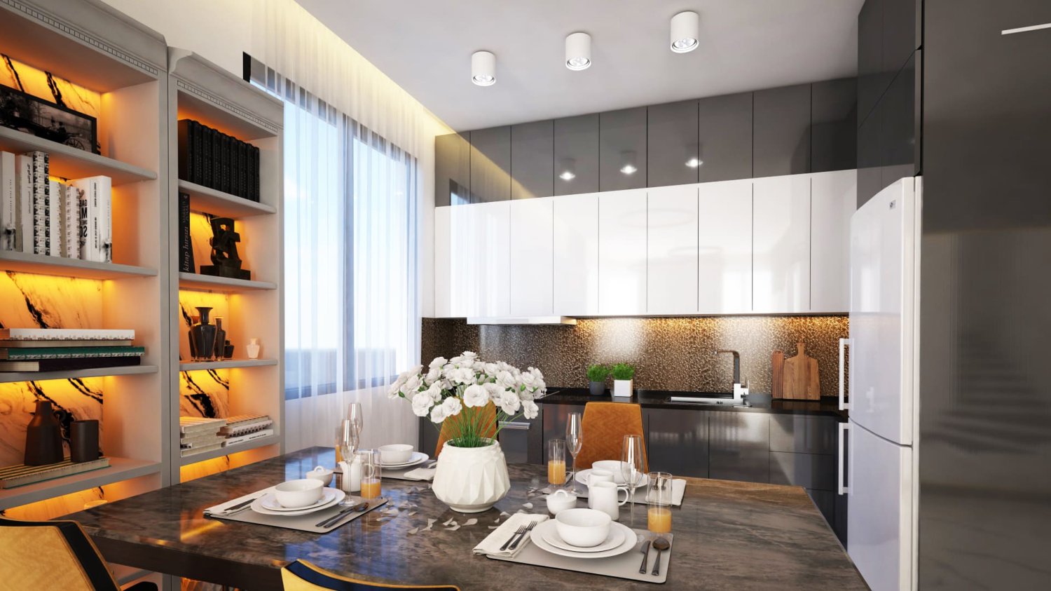 Apartment 1+1 in Blue Sunlight, Mahmutlar, Turkey No. 36510