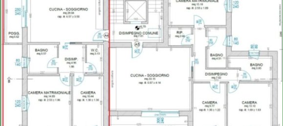 6 rooms Apartment in Padua, Italy No. 60511 11