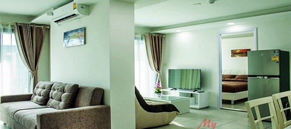 Apartamento com 2 quartos em condomínio em Pattaya, Thailand N.º 8960 2