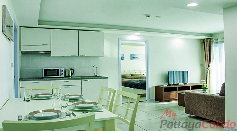 Apartamento com 2 quartos em condomínio em Pattaya, Thailand N.º 8960