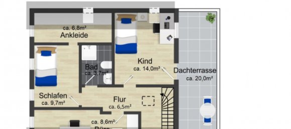 Таунхаус с 4 спальнями в Бёрде, Германия № 358639 26