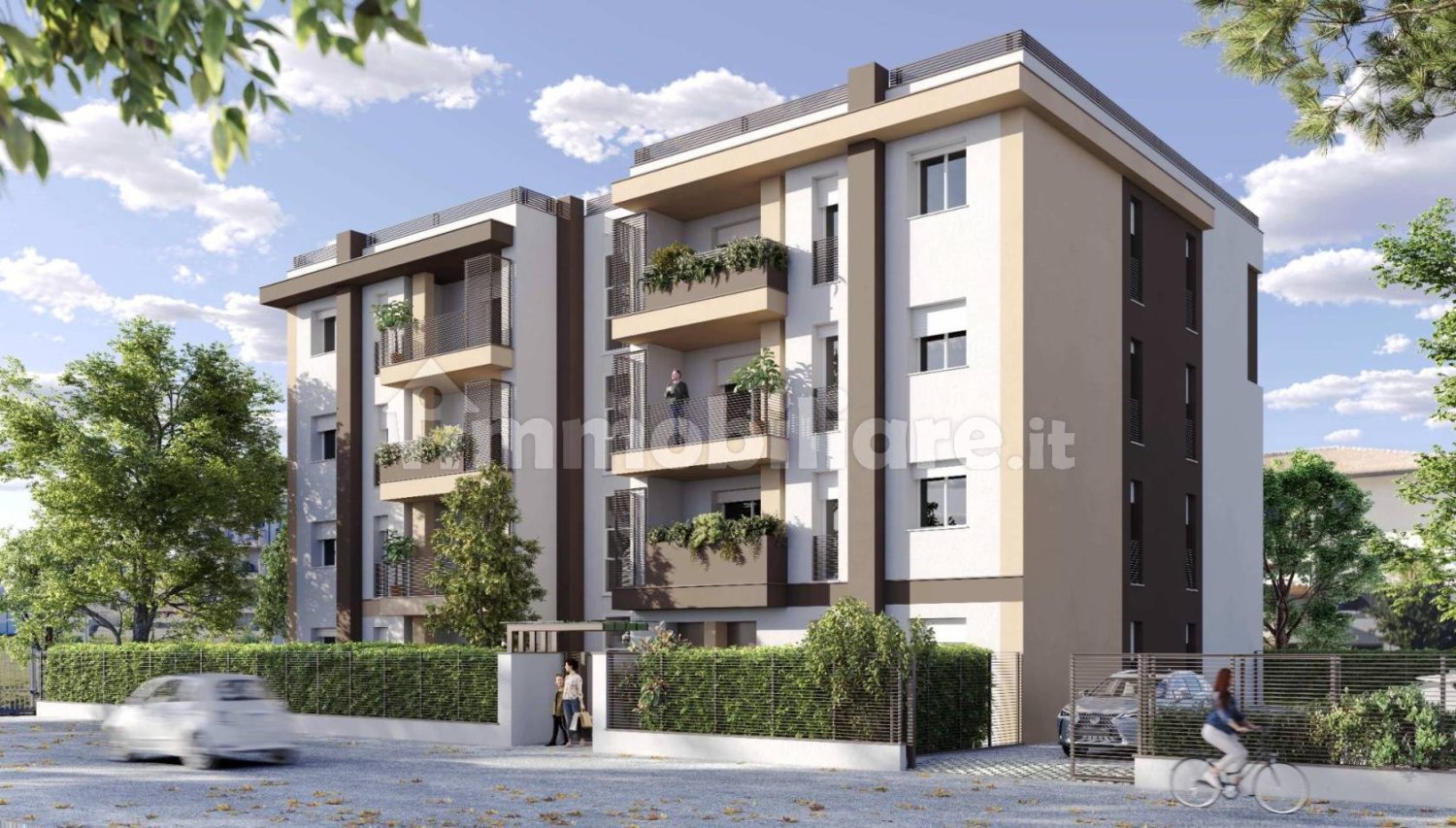 Квартира с 2 спальнями в Римини, Италия № 73482