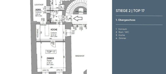 2 rooms Apartment in Neubau, Austria No. 154405 12